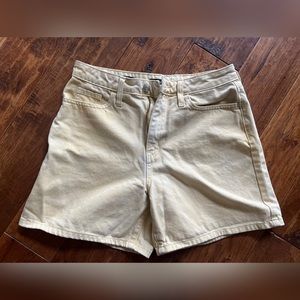 Yellow wash Wild Fable shorts